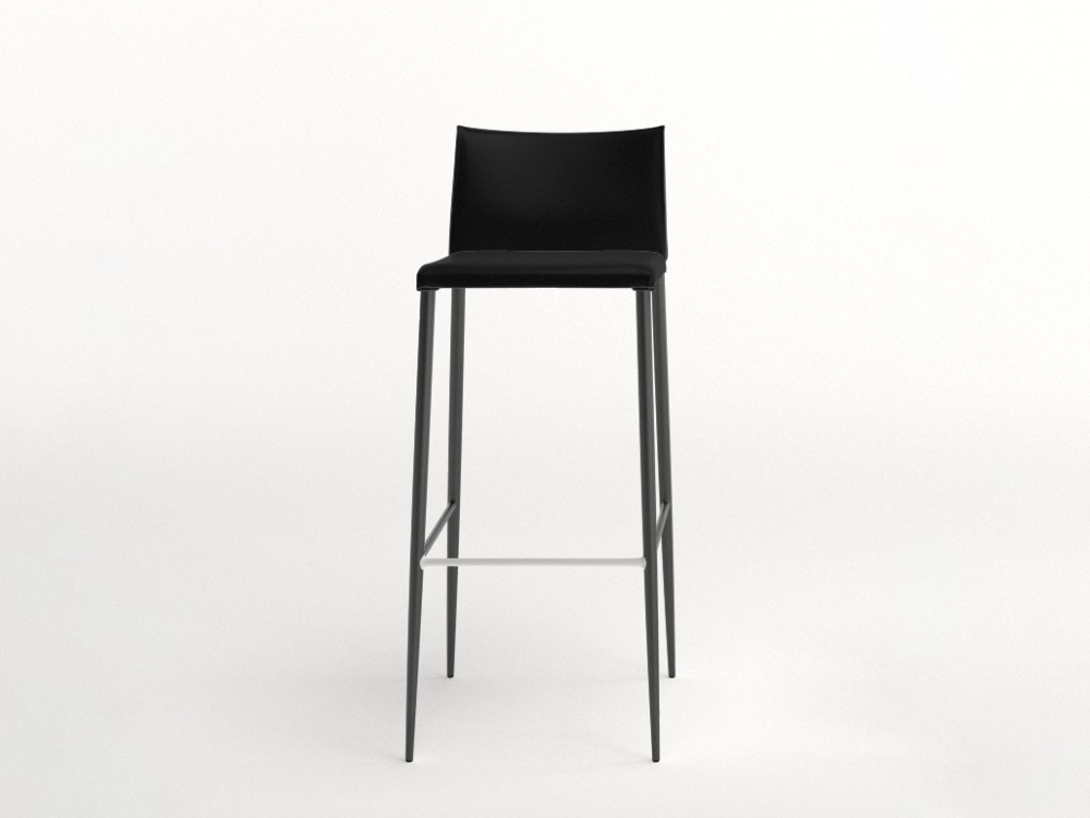 Taburete tapizado Moka piel sintética Ondarreta - 17