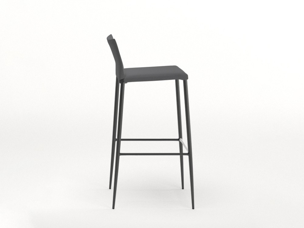 Taburete tapizado Moka piel sintética Ondarreta - 22