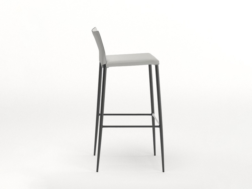 Taburete tapizado Moka piel sintética Ondarreta - 24