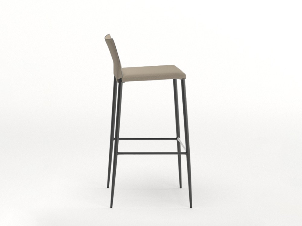 Taburete tapizado Moka piel sintética Ondarreta - 26