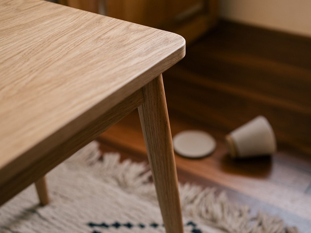 Banco de madera maciza Oto