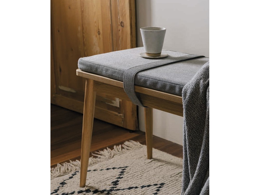 Banco de madera maciza Oto