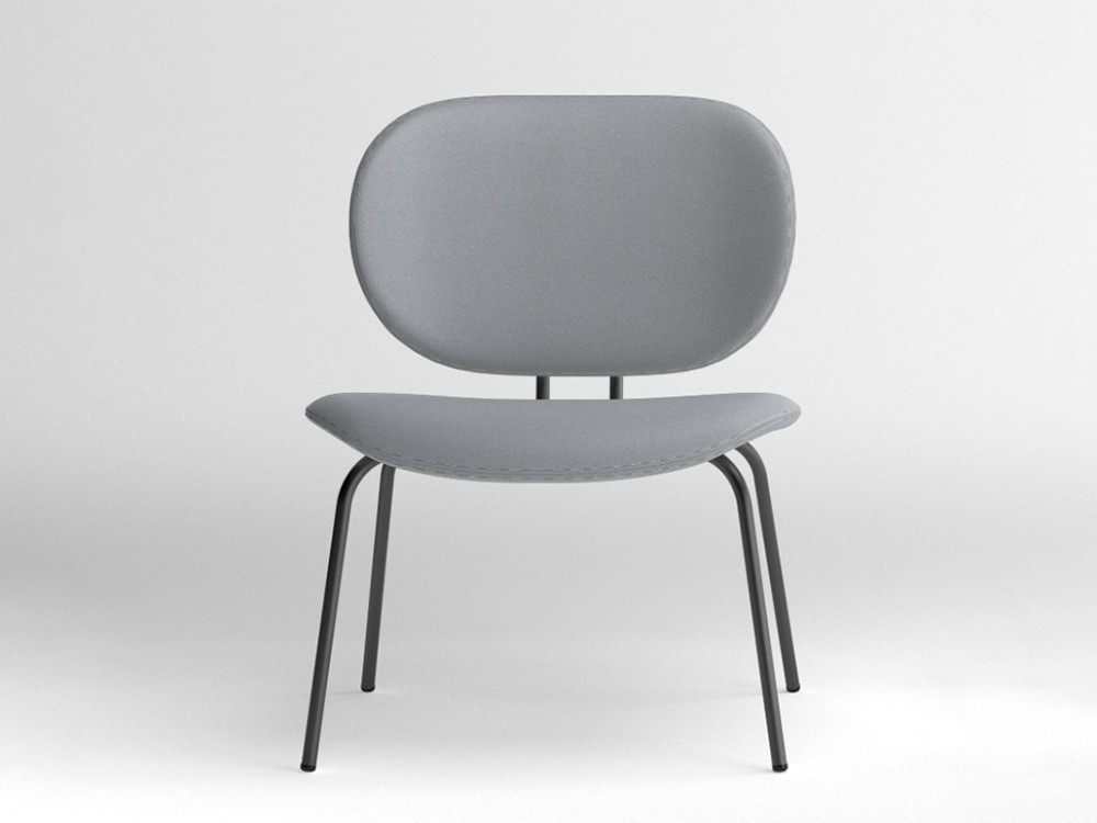 Silla Hari XL tapizada en textil Ondarreta - 19