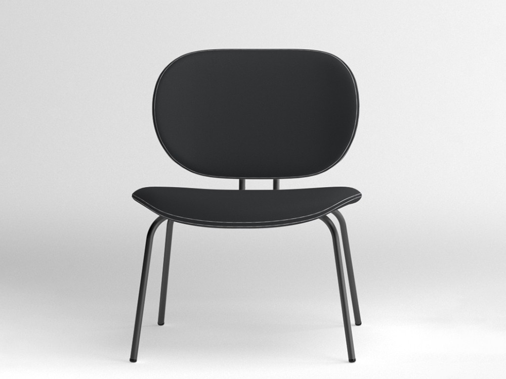 Silla Hari XL tapizada en textil Ondarreta - 21