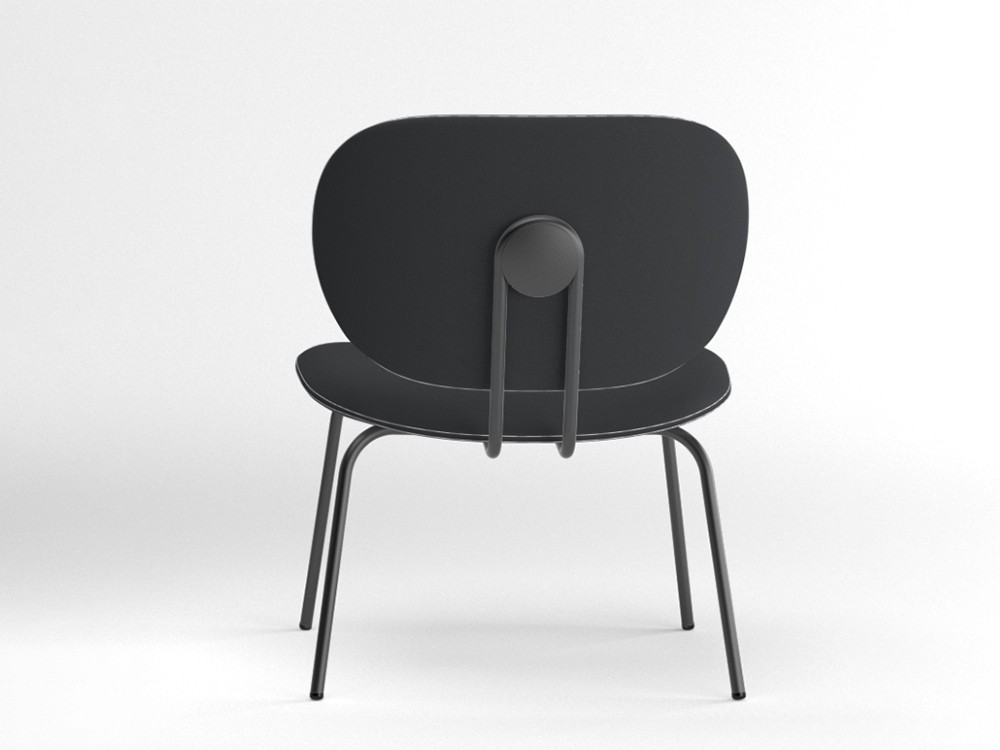 Silla Hari XL tapizada en textil Ondarreta - 22