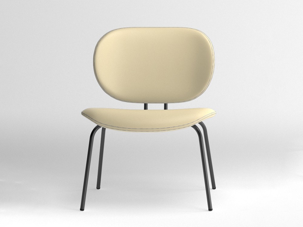 Silla Hari XL tapizada en textil Ondarreta - 23