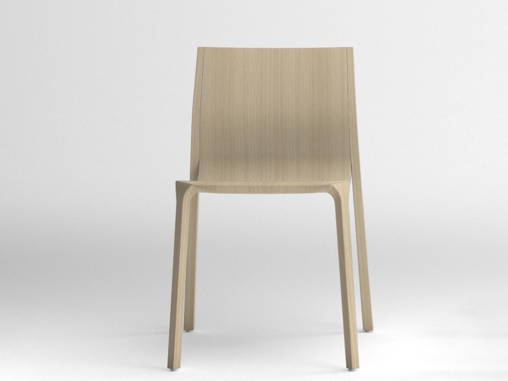 Silla de madera de roble Silu Ondarreta - 4
