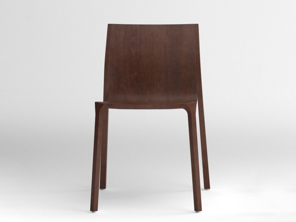 Silla de madera de roble Silu Ondarreta - 5