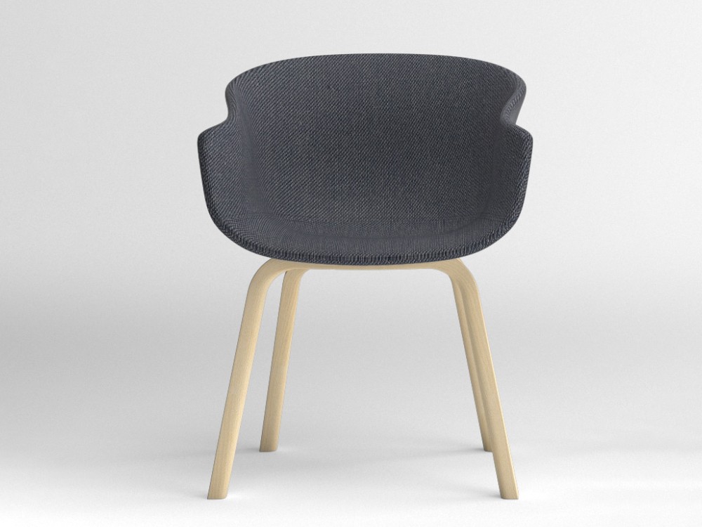 Silla Bai Madera tapizada Ondarreta - 7