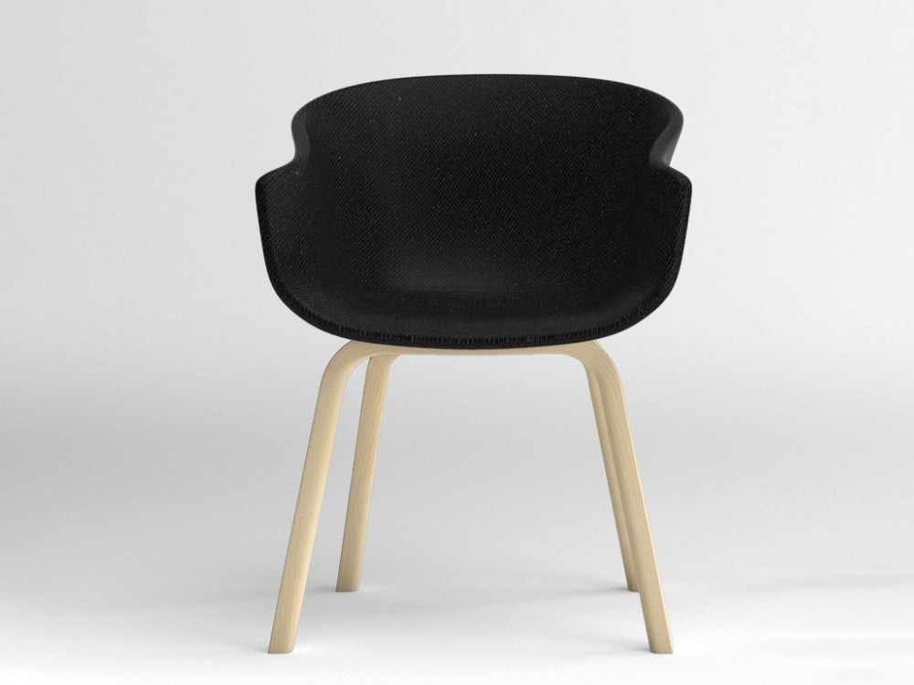 Silla Bai Madera tapizada Ondarreta - 9