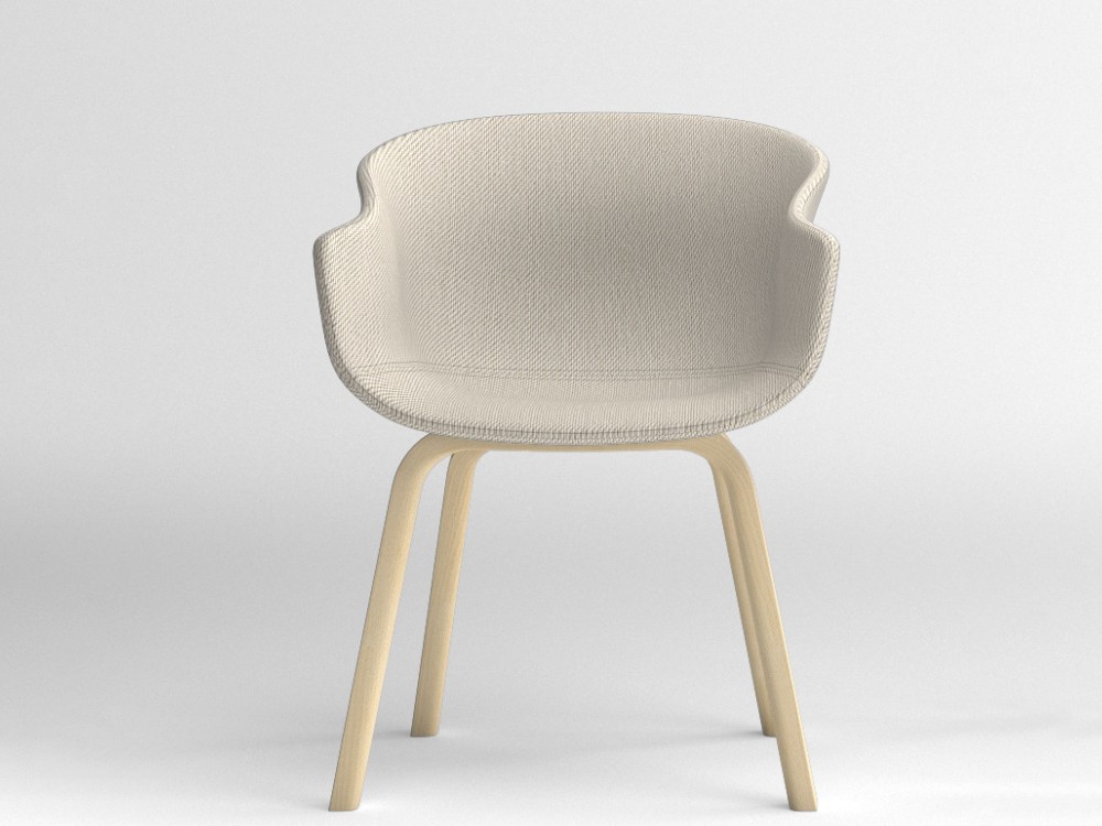 Silla Bai Madera tapizada Ondarreta - 11