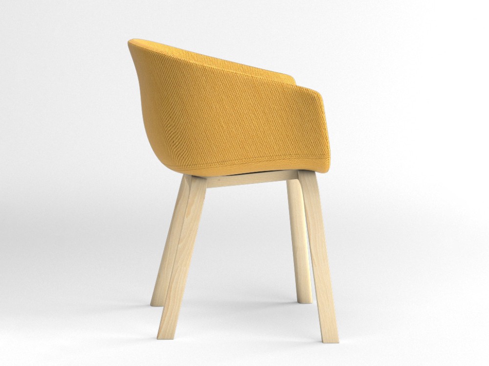 Silla Bai Madera tapizada Ondarreta - 14