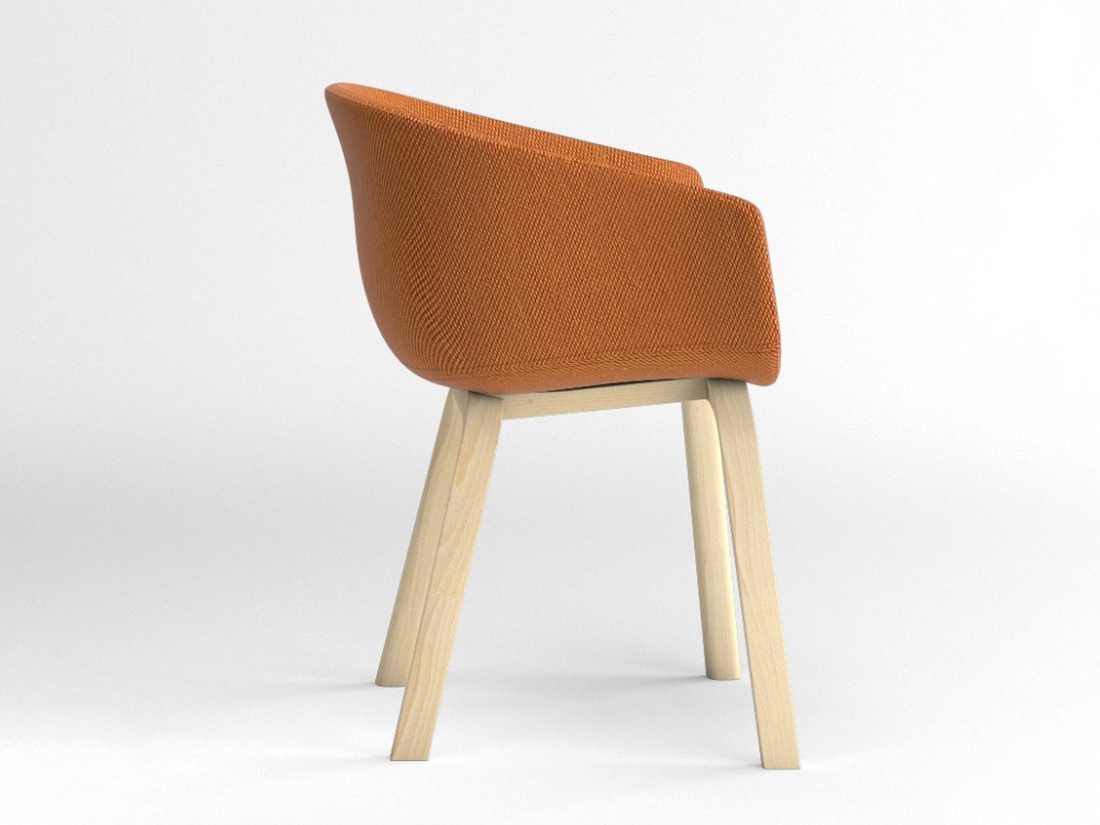 Silla Bai Madera tapizada Ondarreta - 16