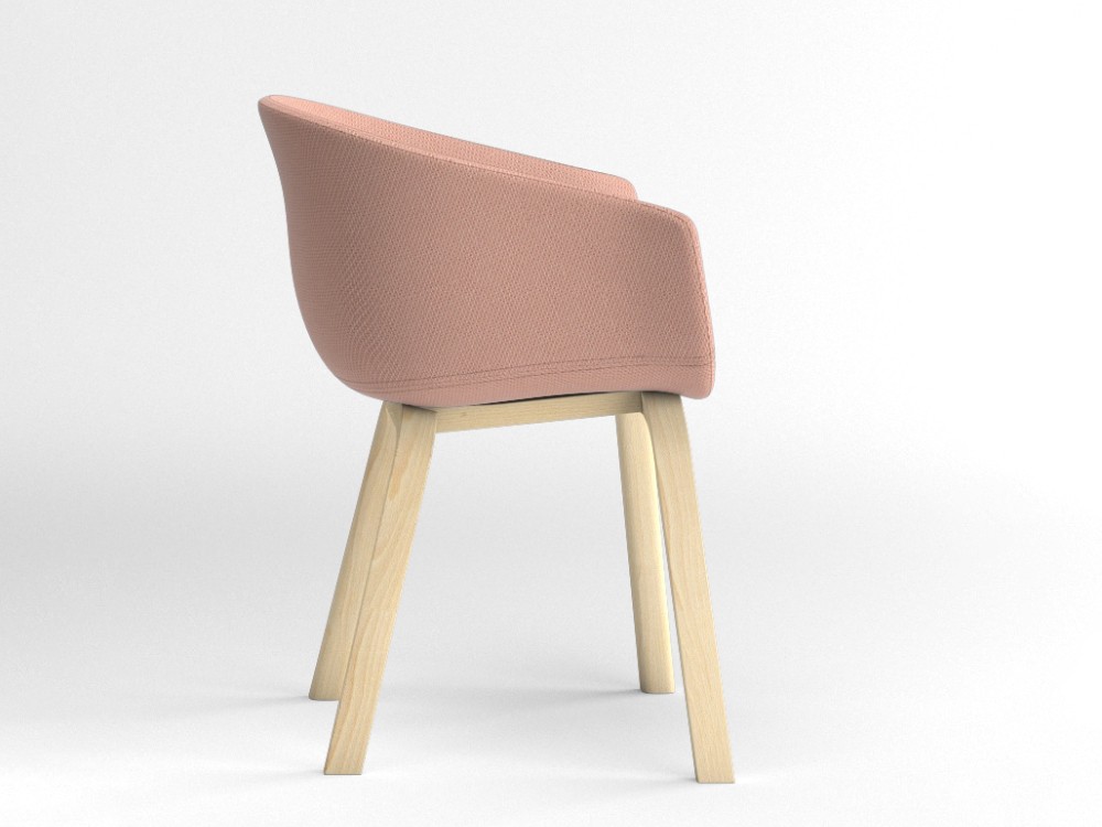 Silla Bai Madera tapizada Ondarreta - 18