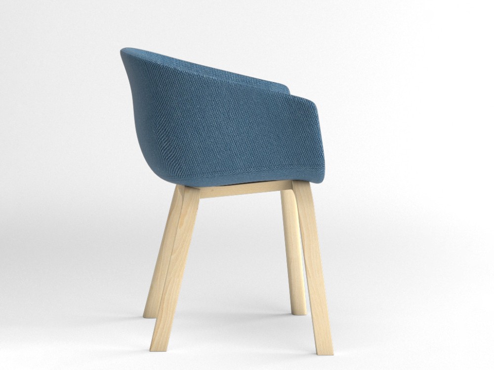 Silla Bai Madera tapizada Ondarreta - 20