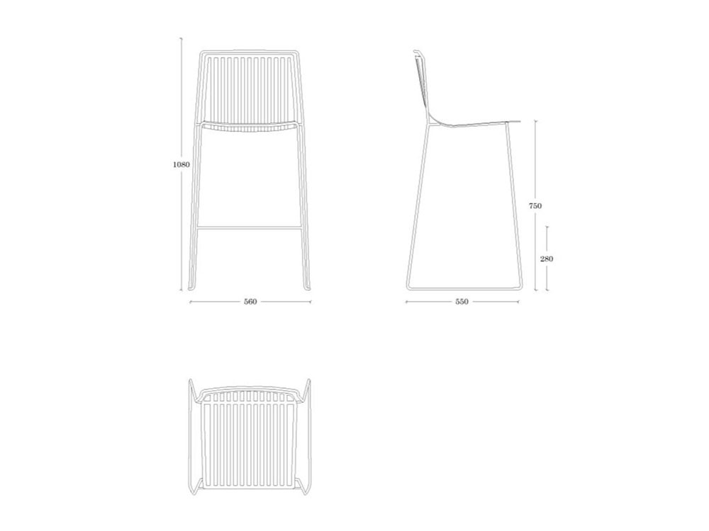 Taburete Alo Outdoor Ondarreta - 18