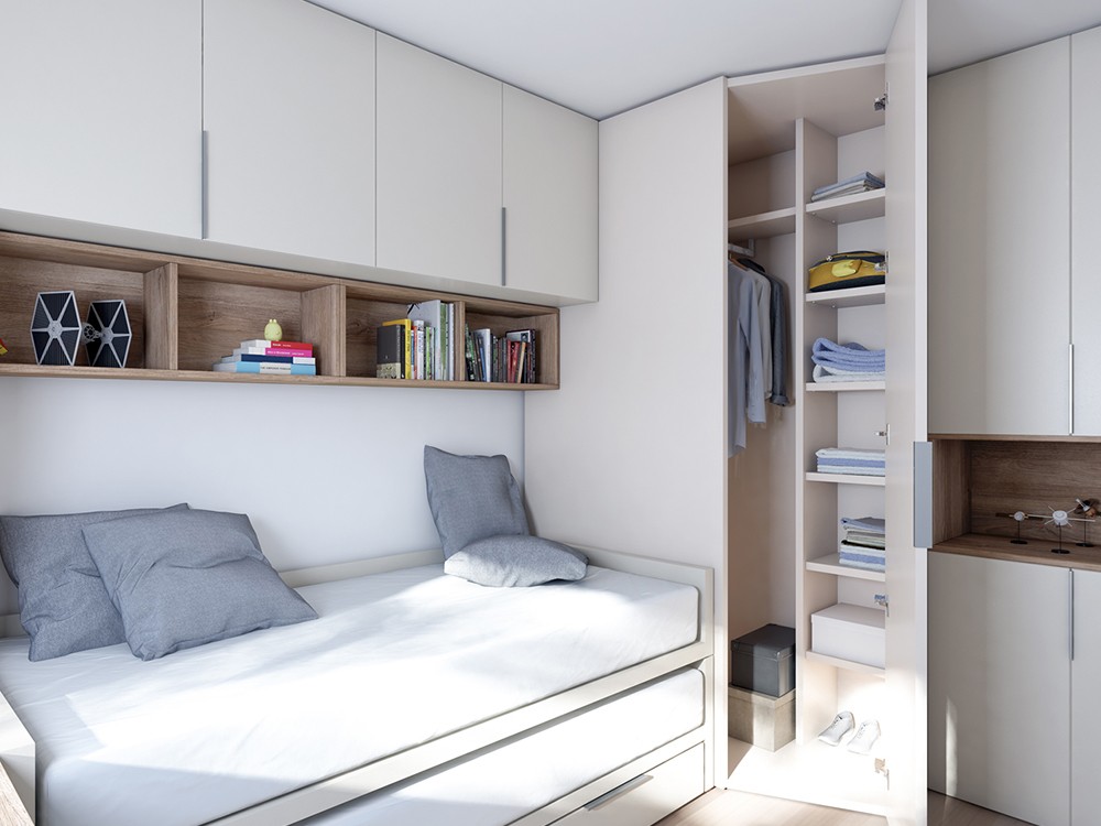 Dormitorio juvenil Bicama abierta Vita 09 jotajotape - 4