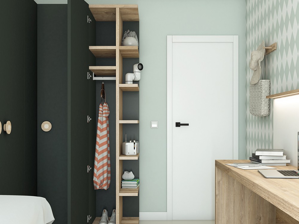 Dormitorio juvenil cama compacta REM arrastre Vita 10 jotajotape - 3