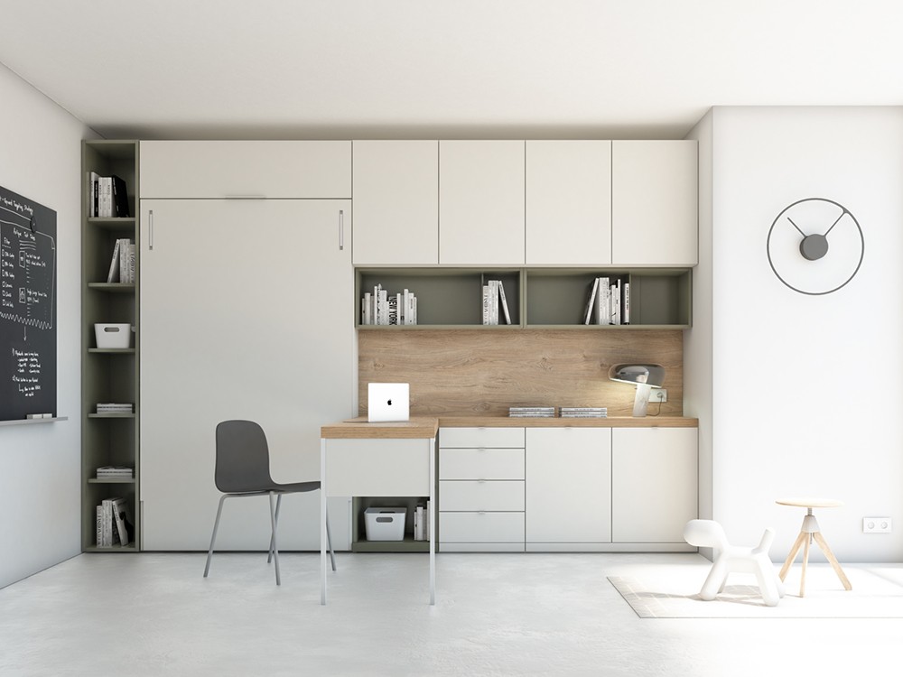 Espacio multifunción con cama abatible Vita 22 jotajotape - 2