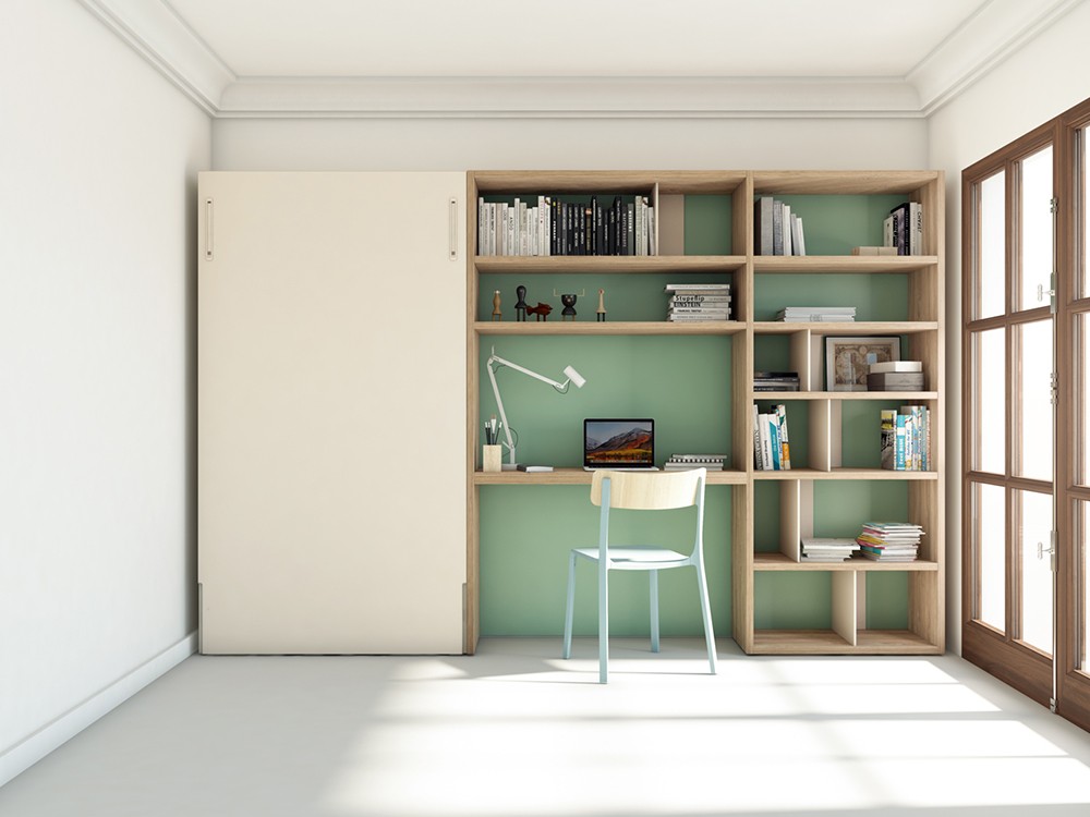 Dormitorio juvenil con cama abatible Vita 23 jotajotape - 2