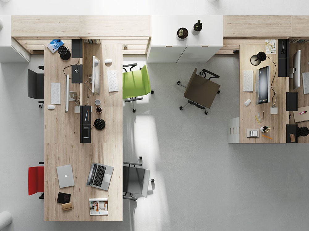 Composición para oficina Infinity jotajotape - 2