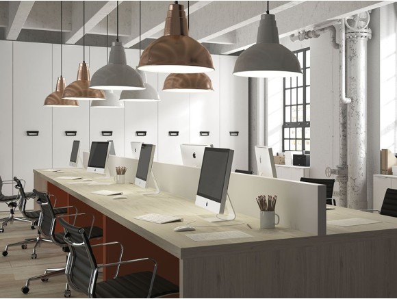 Proyecto espacio de coworking con armarios No Limits jotajotape - 1