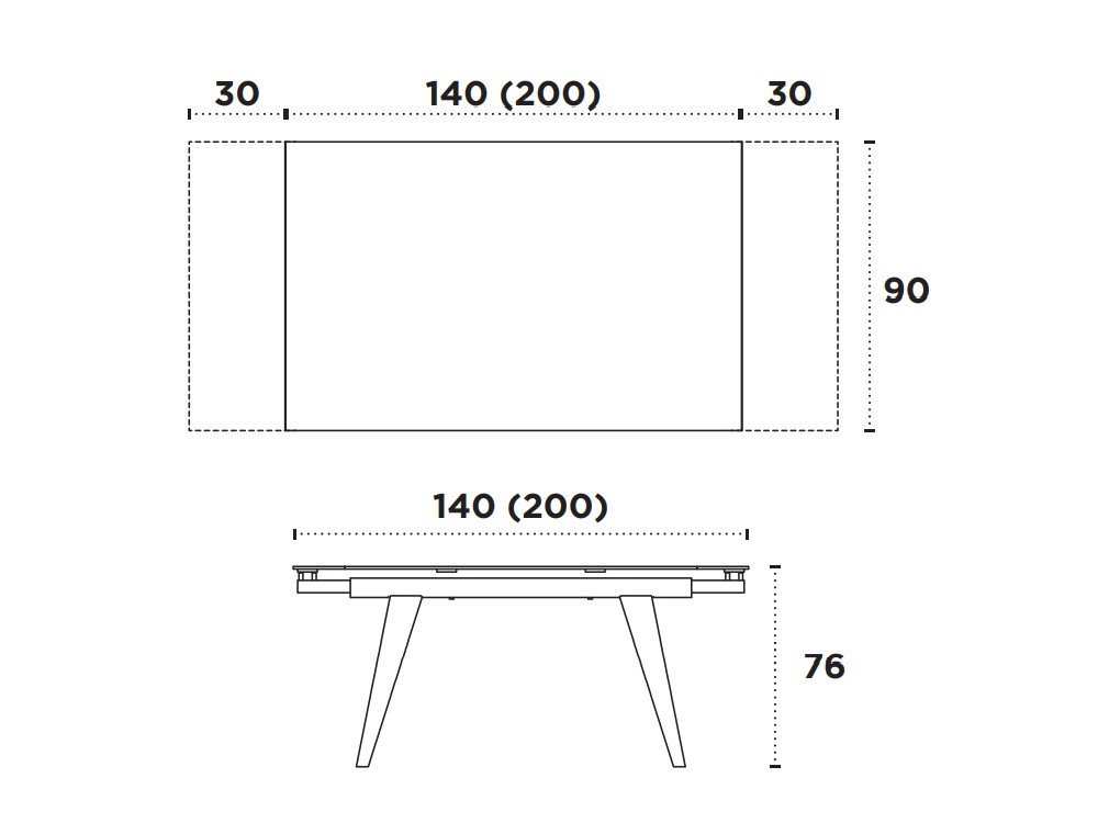 Mesa Tavolo Wood CH Design Nacher - 5