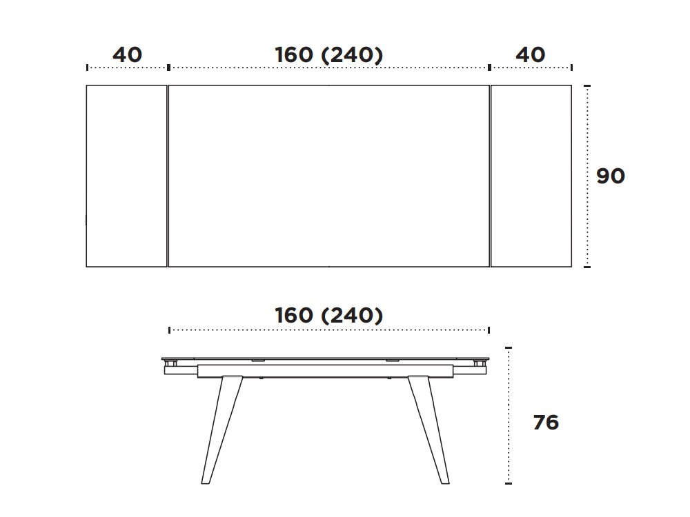 Mesa Tavolo Wood CH Design Nacher - 6