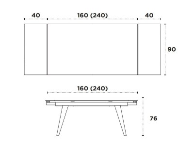 Mesa Tavolo Wood CH Design Nacher - 6
