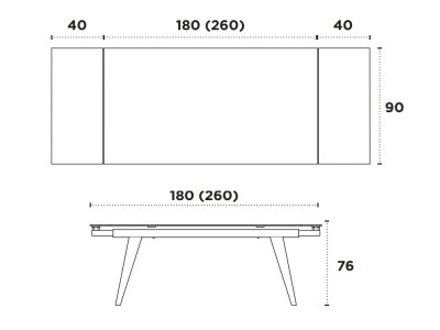 Mesa Tavolo Wood CH Design Nacher - 7