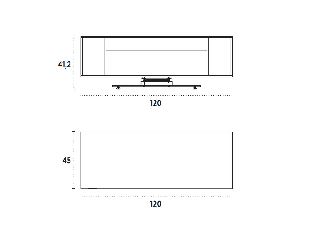 Mesa de Televisión Fox CH Design Mobles Nacher - 4