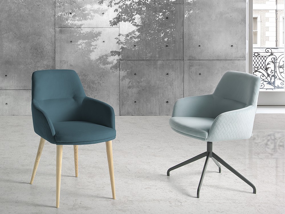 Silla giratoria Roger CH Design Nacher - 7