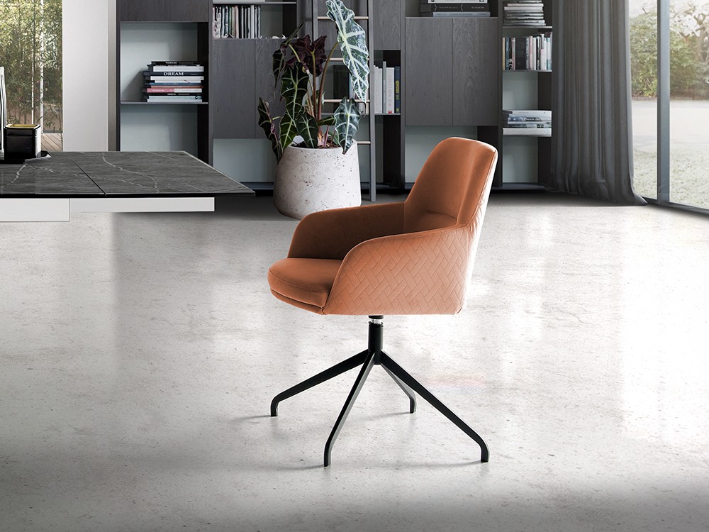 Silla giratoria Roger CH Design Nacher - 3