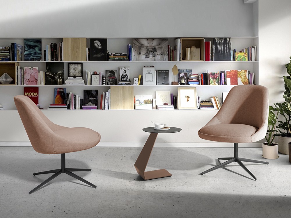 Butaca giratoria Hoyko Lounge CH Design Nacher - 2