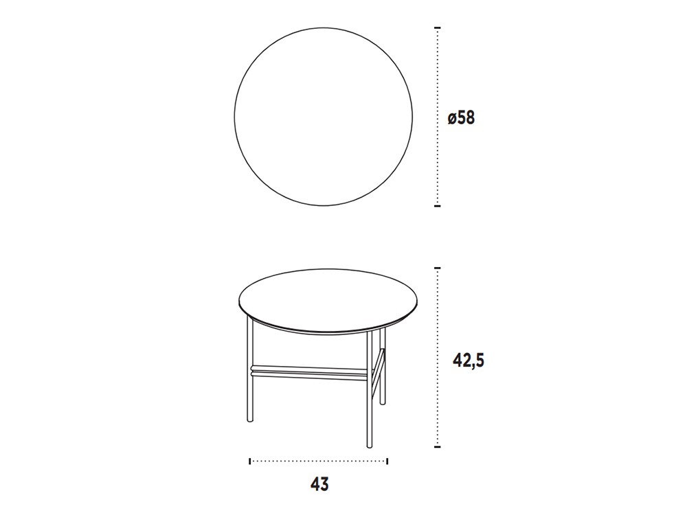 Mesa auxiliar Cheers Keramic CH Design Nacher - 8