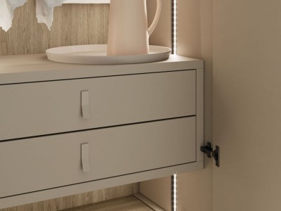 Armario con ocho puertas batientes Slim y Ona Adapta Lagrama - 3