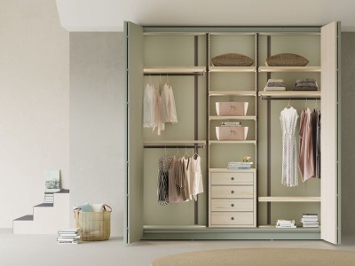 Armario con cuatro puertas plegables Ona y Slim led Adapta Lagrama - 2
