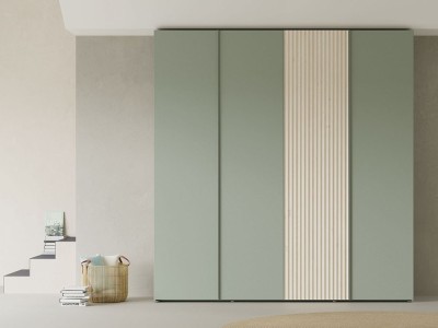 Armario con cuatro puertas plegables Ona y Slim led Adapta Lagrama - 1