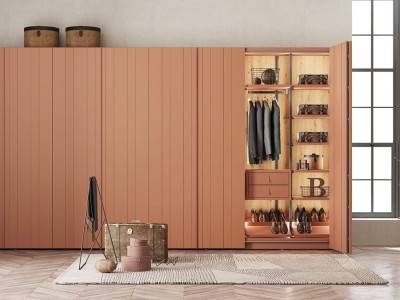 Armario con cuatro puertas plegables AV led Adapta Lagrama - 1
