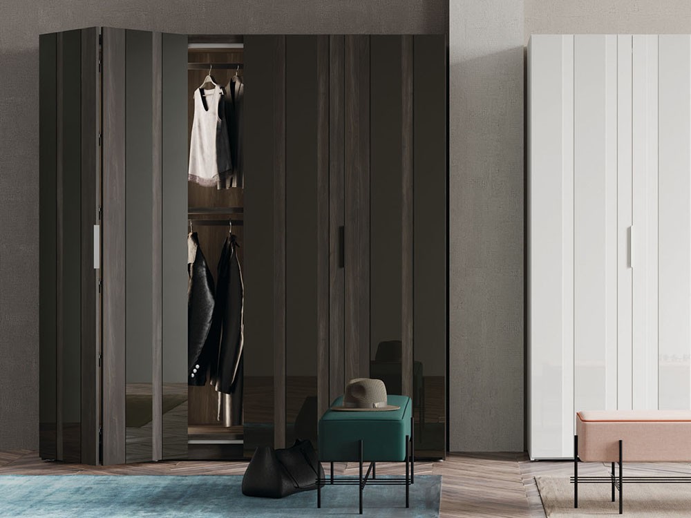 Armario con cuatro puertas plegables AV Cristal Adapta Lagrama - 3