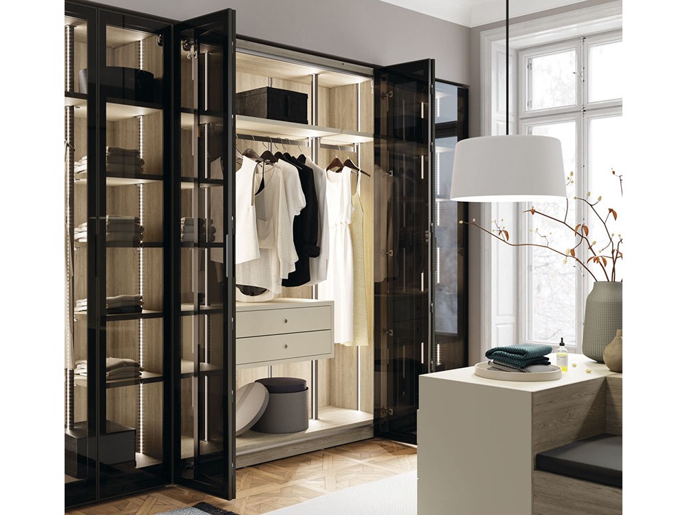 Armario con ocho puertas plegables Vitrina Adapta Lagrama - 3