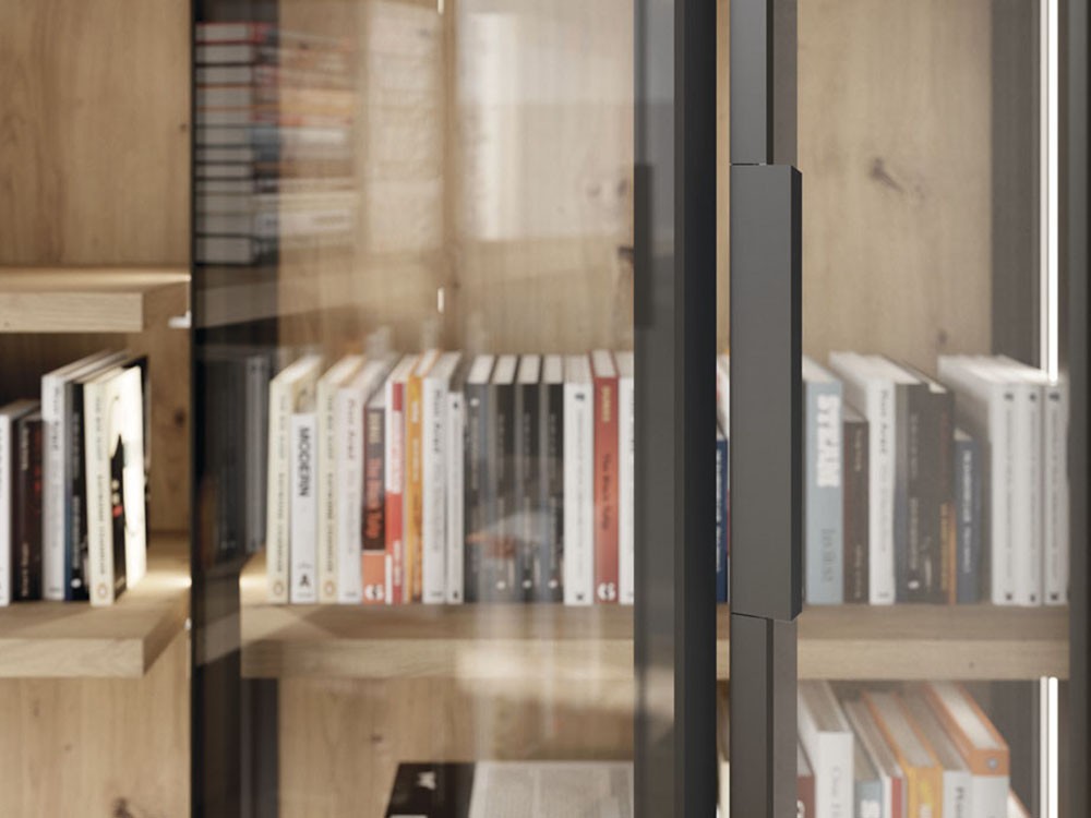 Librería con puertas plegables Vitrina Adapta Lagrama - 3