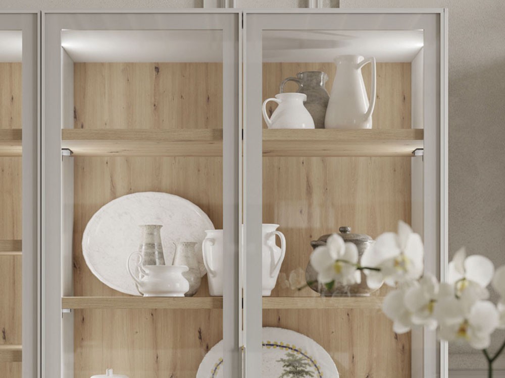 Vitrina con cuatro puertas batientes Adapta Lagrama - 2