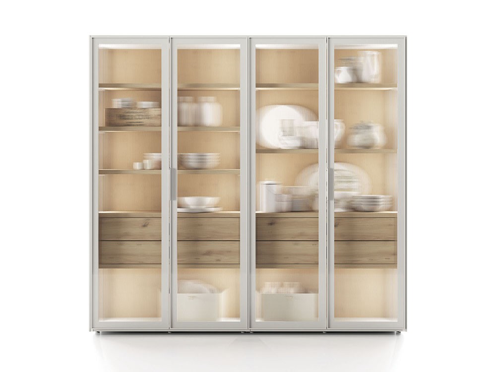 Vitrina con cuatro puertas batientes Adapta Lagrama - 4