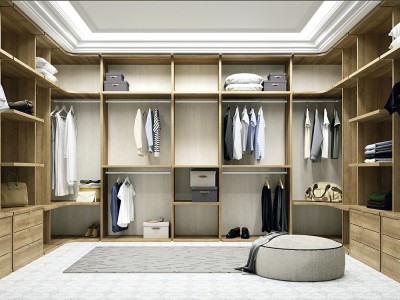 Vestidor en esquina Closet laminado Adapta Lagrama - 6