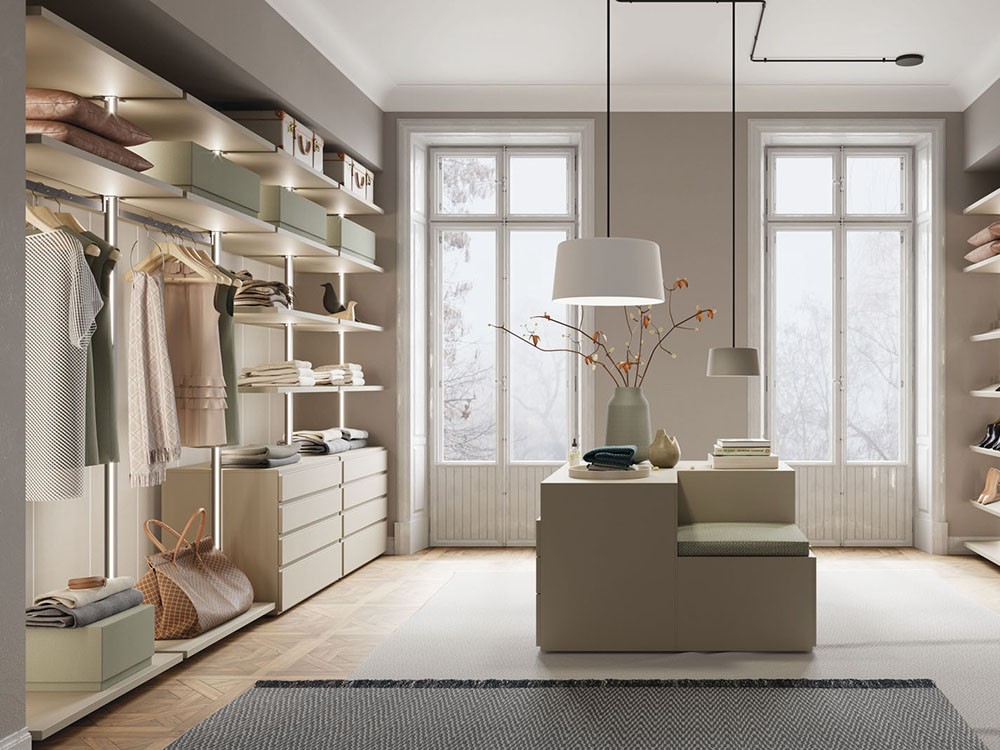 Composición con dos vestidores Opened Adapta Lagrama - 2