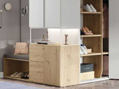 Armario modular para recibidor en esquina Dressbox Lagrama - 2