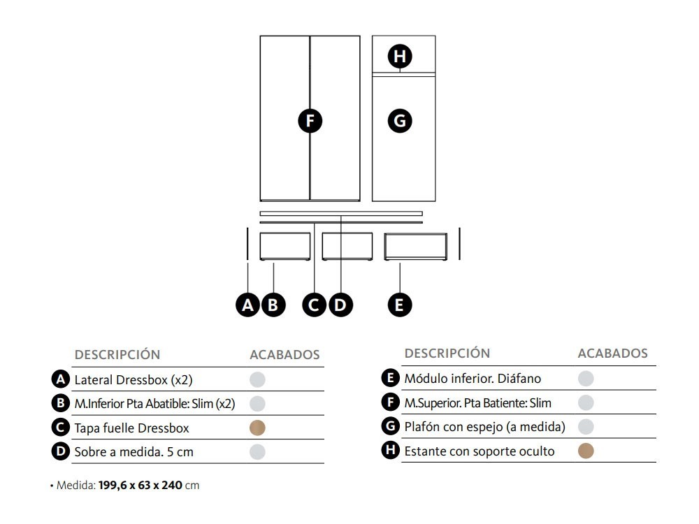Armario modular para recibidor Dressbox Lagrama - 4