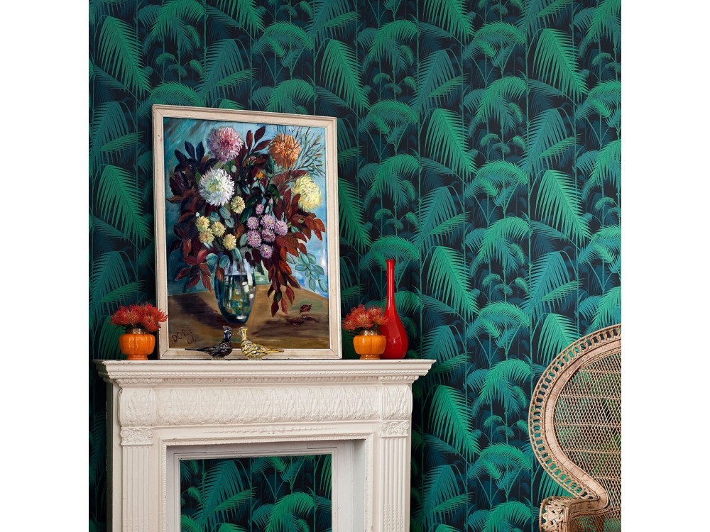 PAPEL PINTADO PALM JUNGLE COLE & SON