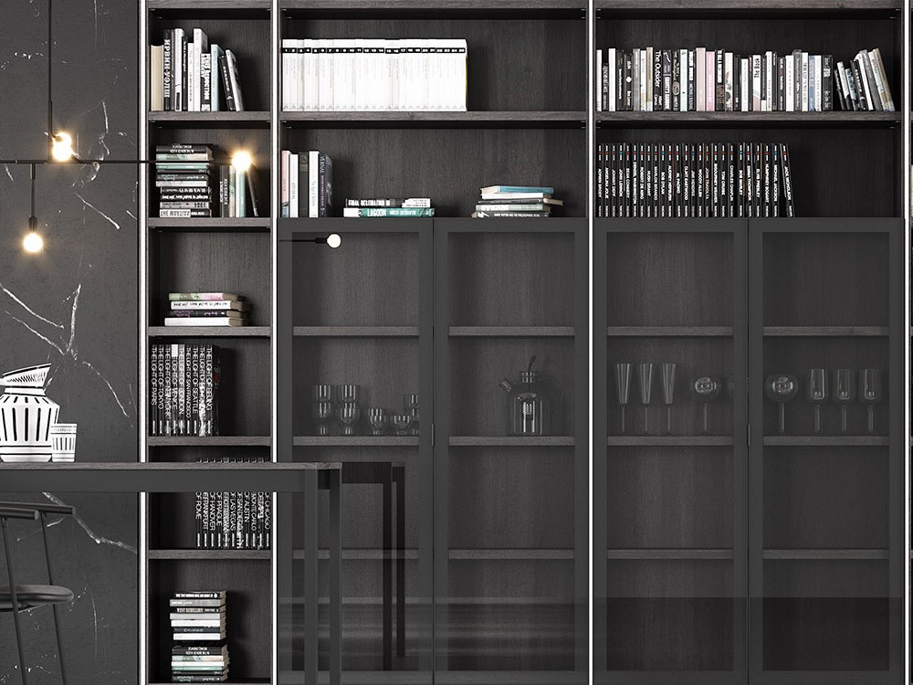 Librería a medida para salón Muss 10 Tegar Mobel - 2